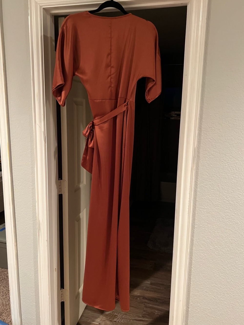 Revolve ABOUT US Bronx Maxi dress in Rust - Picture 3 of 3